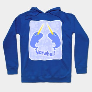 Double Fun Narwhals Hoodie